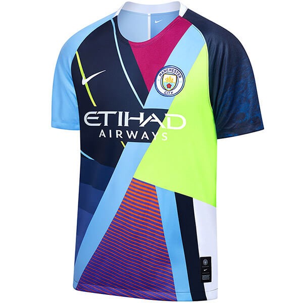 Camiseta Manchester City Edición Conmemorativa 2019/20 Azul Claro